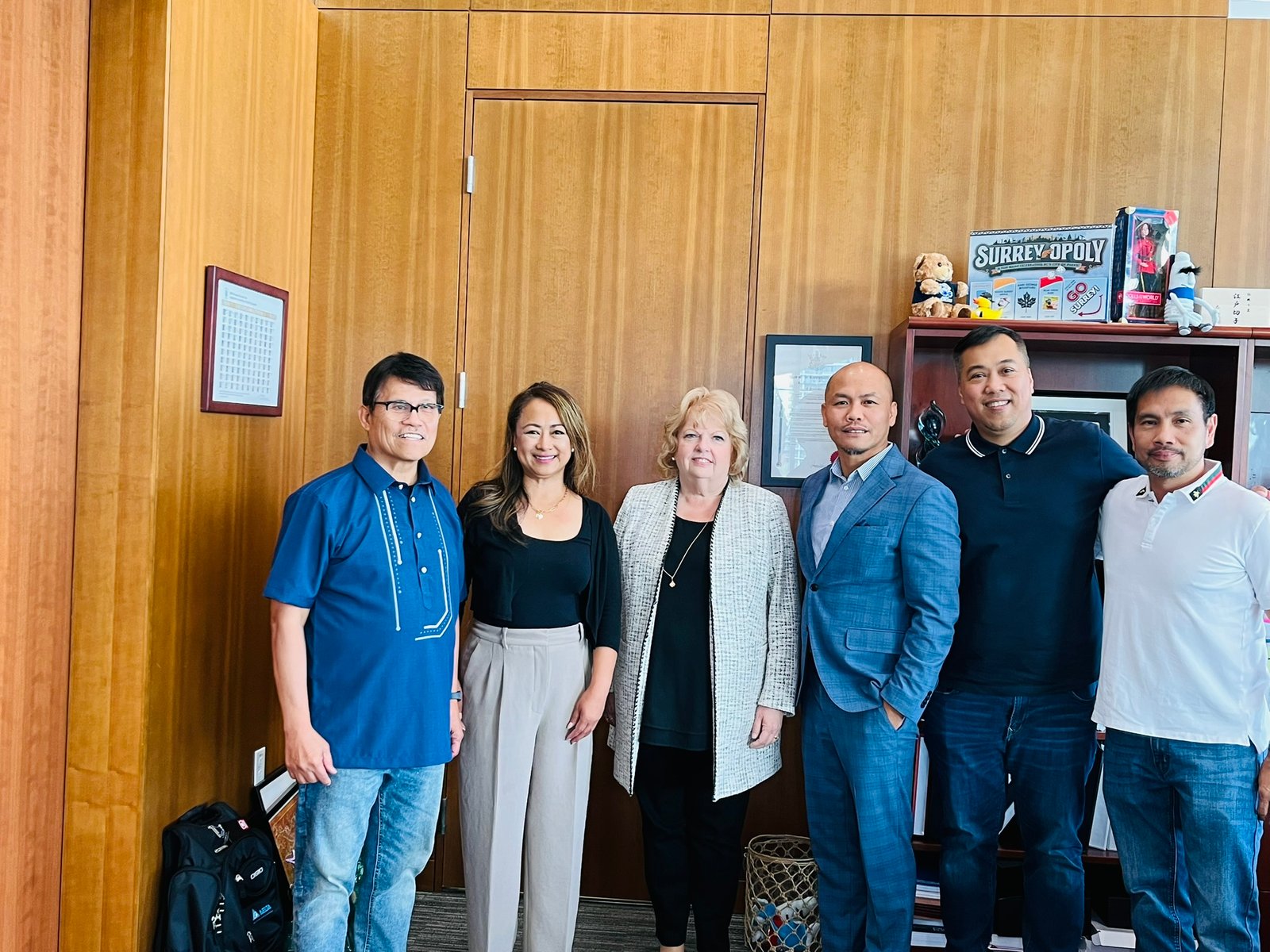 Drive & Dish Meets With Surrey Mayor Brenda Locke